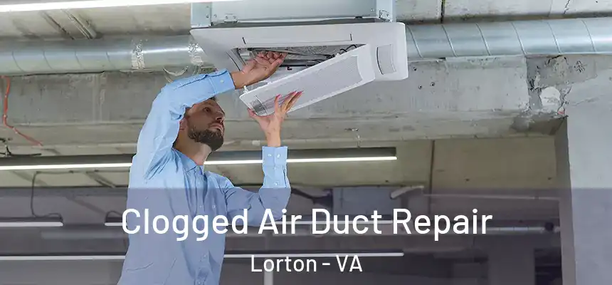  Clogged Air Duct Repair Lorton - VA